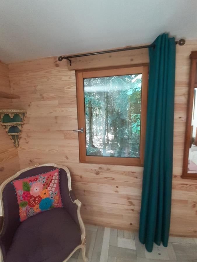 Chalet Libellule Domaine De La Mamounette Champclause المظهر الخارجي الصورة
