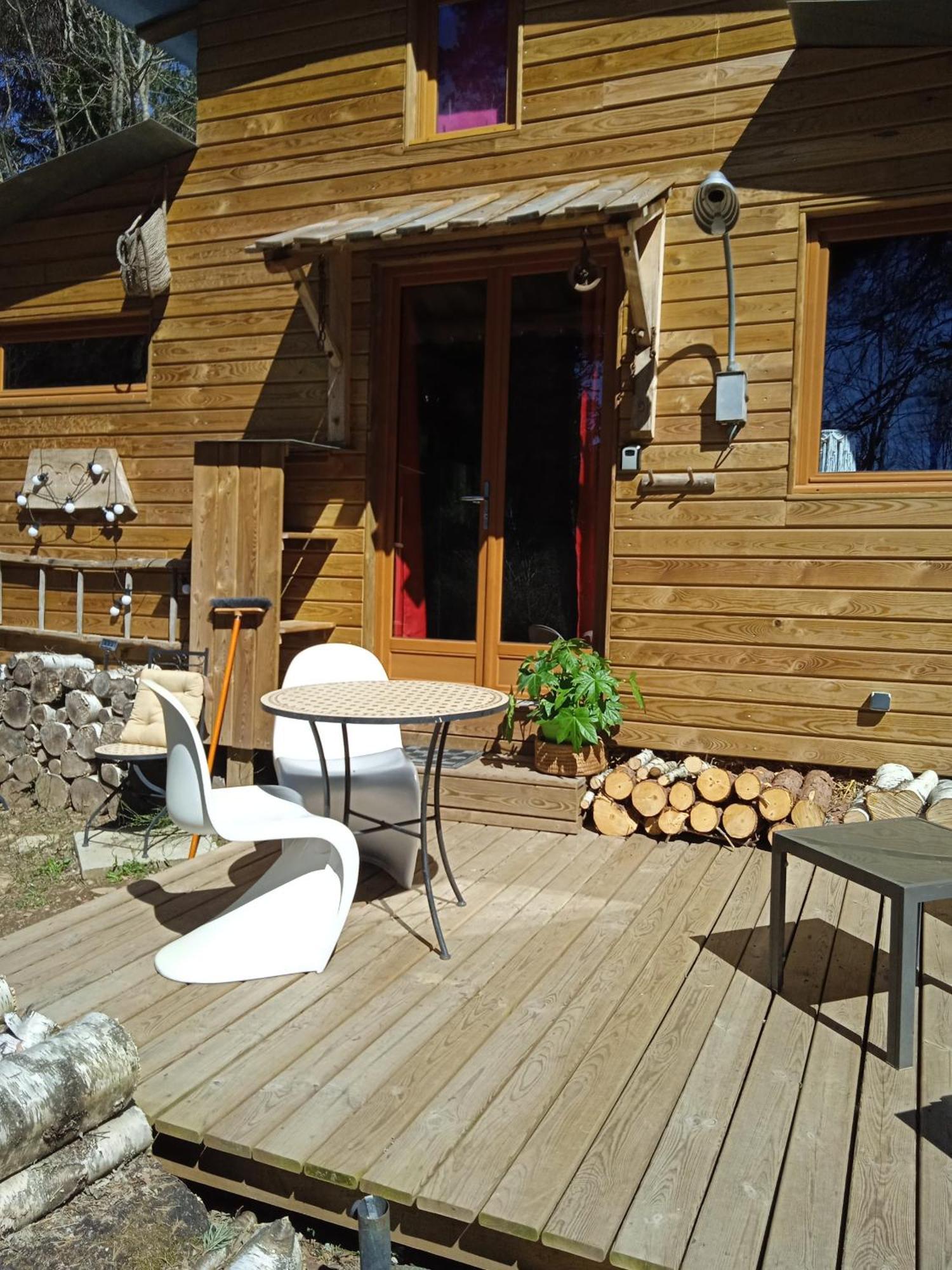 Chalet Libellule Domaine De La Mamounette Champclause المظهر الخارجي الصورة